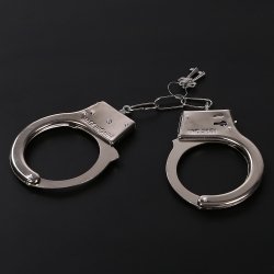 Menottes métals avec clefs Menottes métals avec clefs